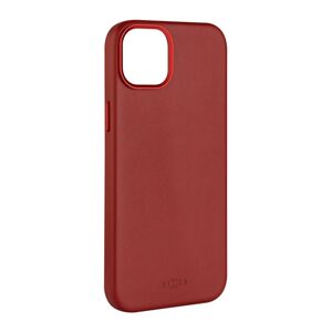 FIXED MagLeather kožený kryt s MagSafe Apple iPhone 13 červený