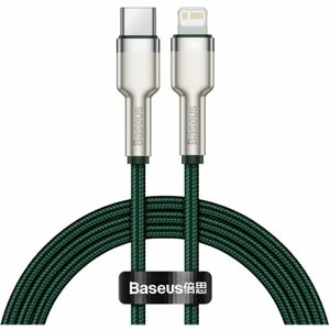 Baseus Cafule Series kabel USB-C/Lightning (PD) 20W 1m zelený