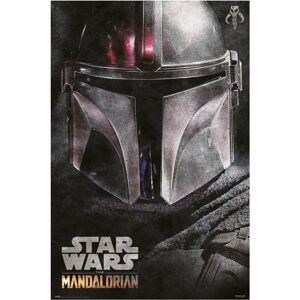Plakát Star Wars: The Mandalorian - Helmet (138)