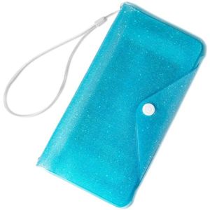 CELLY Splash Wallet voděodolné pouzdro s peněženkou pro telefony 6,2 " modré