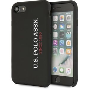 U.S. Polo silikonový kryt iPhone SE (2020)/8/7 černý