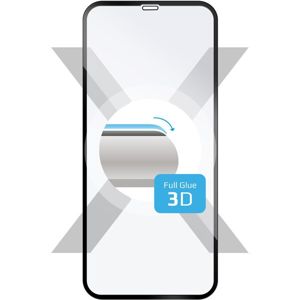 FIXED 3D Full-Cover tvrzené sklo s lepením po celé ploše Apple iPhone XS Max/11 Pro Max černé