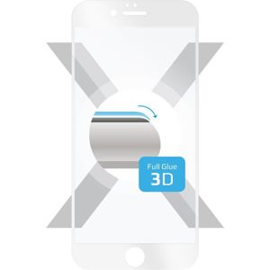 FIXED 3D Full-Cover tvrzené sklo s lepením po celé ploše Apple iPhone 6/6S bílé