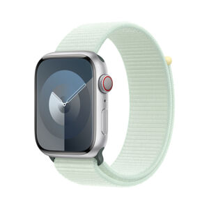 Apple Watch provlékací sportovní řemínek 45mm světle mátový