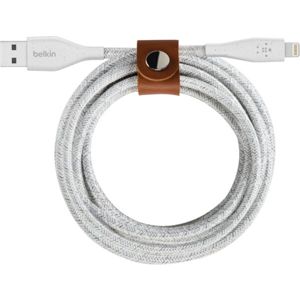 Belkin DURATEK Plus USB-A/Lightning kabel, 3m, bílý