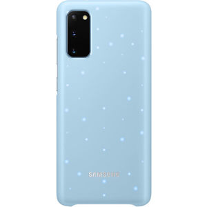 Samsung EF-KG985CL zadní kryt s LED diodami Galaxy S20+ modrý