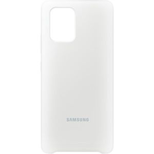 Samsung silikonový zadní kryt Galaxy S10 Lite (EF-PG770TWEGEU) bílý