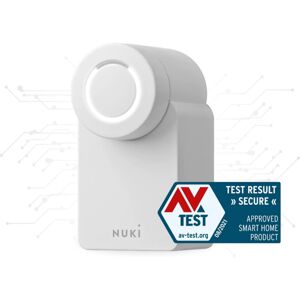 NUKI Smart Lock 4. generace chytrý zámek s podporou Matter bílá