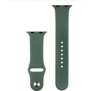 COTEetCI silikonový sportovní náramek pro Apple Watch 38/40 mm tmavě zelený