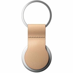 Nomad Leather Loop klíčenka Apple Airtag natural