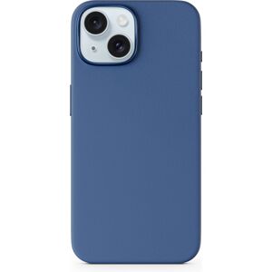 Epico Mag+ Leather Case iPhone 15 modrá