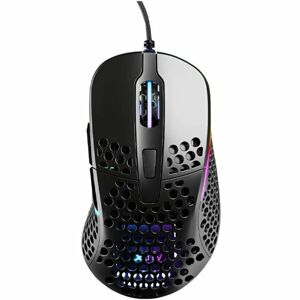 XTRFY Gaming Mouse M4 RGB herní myš černá