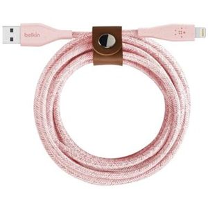 Belkin DURATEK Plus USB-A/Lightning kabel, 1,2m, růžový
