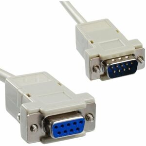 PremiumCord prodlužovací kabel myš 9pin rozebírací 2m