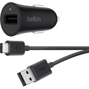 Belkin BOOST UP Quick Charge 3 rychlonabíječka do auta s USB-C, 18W černá