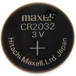 Maxell nenabíjecí knoflíková baterie CR2032 Lithium 1ks