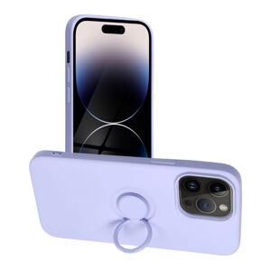 Smarty Ring silikonový kryt iPhone 14 Pro Max fialový