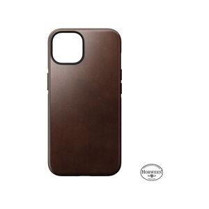Nomad Modern Leather MagSafe Case iPhone 14 tmavě hnědá
