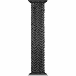 Tactical pletený převlékací řemínek Apple Watch 38/40mm černý L