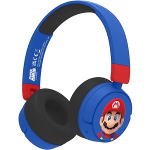 OTL bezdrátová sluchátka dětská s motivem Super Mario modrá