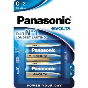 Panasonic EVOLTA Platinum C alkalická baterie (2ks)