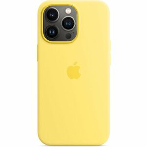 Apple silikonový kryt s MagSafe na iPhone 13 Pro citrusově žlutý