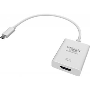 Vision USB-C na HDMI adaptér TC-USBCHDMI bílý