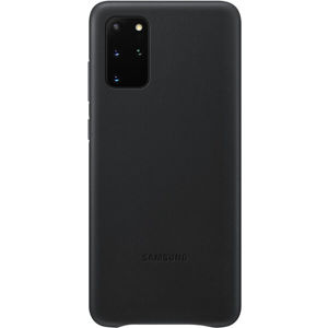 Samsung EF-VG985LB kožený zadní kryt Galaxy S20+ černý