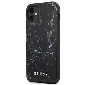Guess PC/TPU Marble kryt iPhone 12 mini 5.4" černý