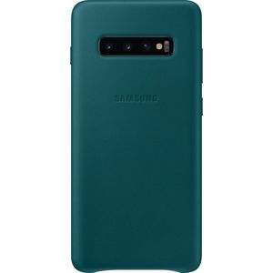 Samsung EF-VG975LG kožený zadní kryt Samsung Galaxy S10+ zelený
