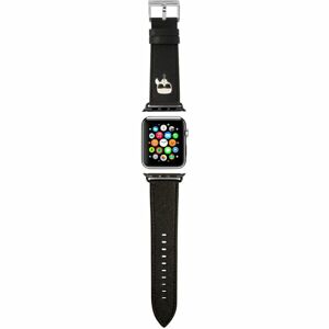 Karl Lagerfeld Karl Head PU řemínek pro Apple Watch 42/44/45mm černý