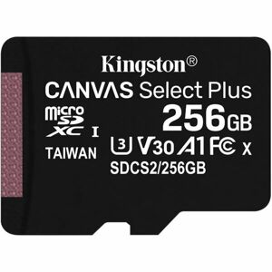 Kingston microSDXC Canvas Select Plus 256GB 100MB/s UHS-I
