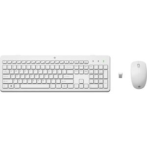 HP 230 Bezdrátová klávesnice a myš bílá
