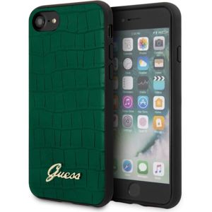 Guess Croco kryt iPhone SE (2020)/8/7 zelený