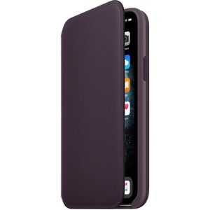 Apple Folio kožené pouzdro iPhone 11 Pro lilkové