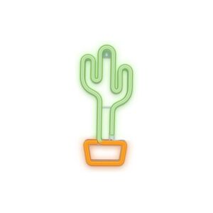 Forever Light dekorativní LED neon Kaktus zelený