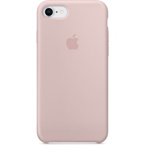 Apple silikonový kryt iPhone 8 / 7 pískově růžový
