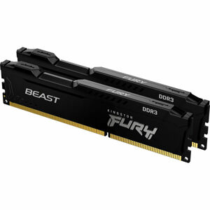 Kingston FURY Beast 8GB 1600MHz DDR3 CL10 DIMM (2x4GB) Black