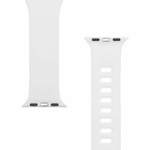 Tactical silikonový řemínek s přezkou Apple Watch 38/40mm bílý
