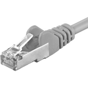 Premiumcord Patch kabel CAT 6a S-FTP RJ45-RJ45 LSOH AWG 26/7 15m šedý