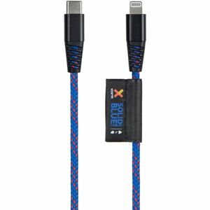 Xtorm Solid USB-C/Lightning pevný kabel 2 m modrý