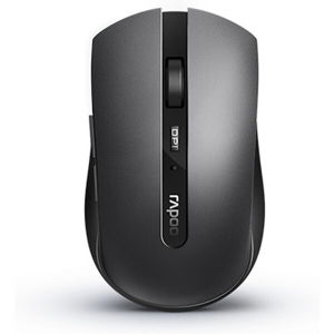 Rapoo 7200M bezdrátová myš, tmavě šedá