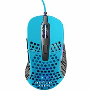 XTRFY Gaming Mouse M4 RGB herní myš modrá