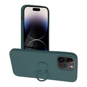Smarty Ring silikonový kryt iPhone 14 Pro Max zelený