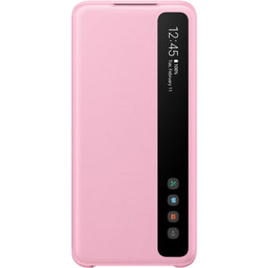 Samsung Clear View flipové pouzdro Galaxy S20 (EF-ZG980CPEGEU) růžové