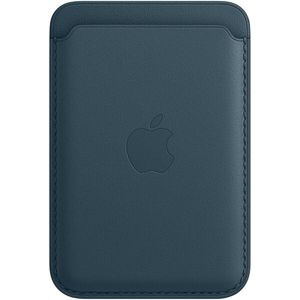 Apple kožená peněženka s MagSafe baltsky modrá