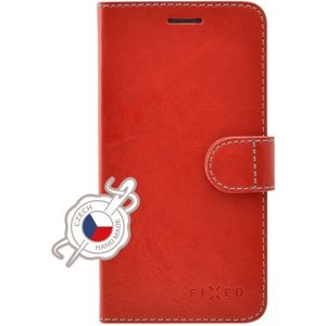 FIXED FIT flip pouzdro Apple iPhone 5/5s/SE červené