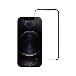 Smarty 5D Blue Star tvrzené sklo Apple iPhone 12 Pro Max černé