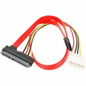 PremiumCord datový kabel SATA napájecí 0,5m