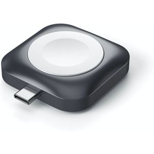 Satechi USB-C magnetický nabíjecí dock pro Apple Watch vesmírně šedý